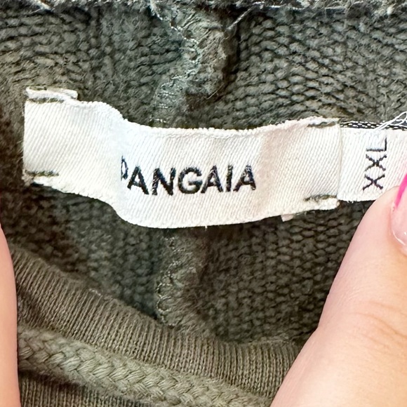 Pangaia Track Pants Rosemary French Terry XXL - Picture 3 of 10